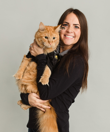 Hayleigh, Front Desk - Cat Cuddles Headshot