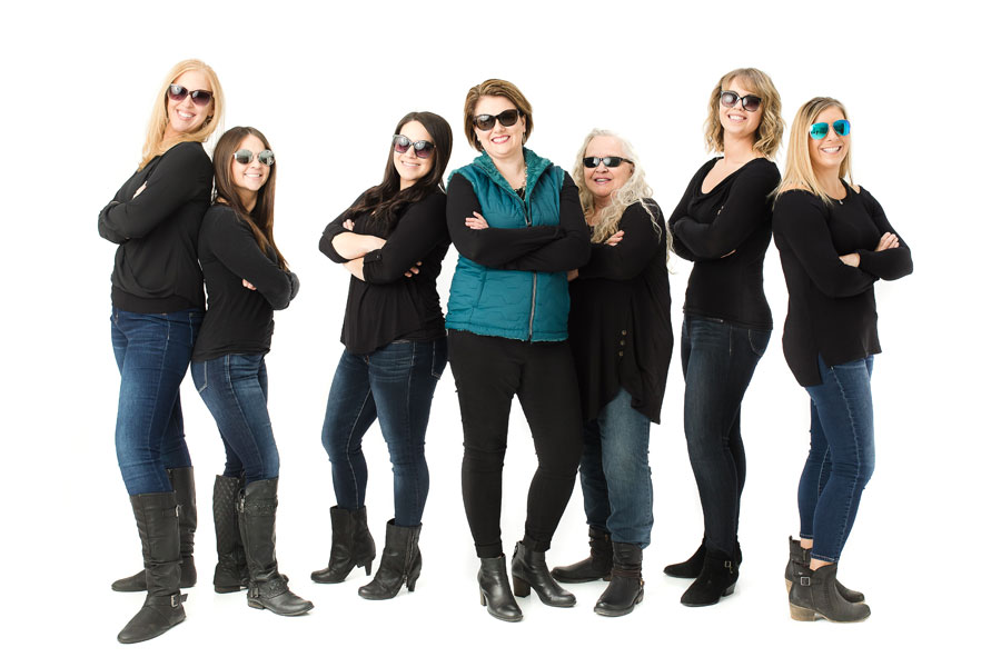 dh Dental Care Team wearing sunglasses